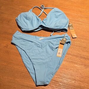 Swim Systems Poppy Blue Bikini Set | NWT